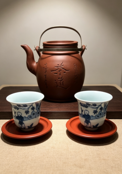 時大彬紫砂套組